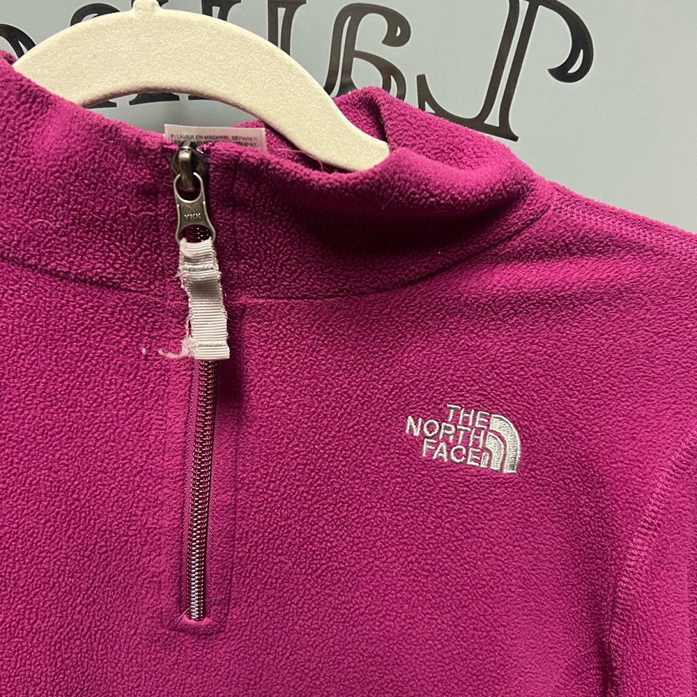 The North Face Magenta Fleece Jacket